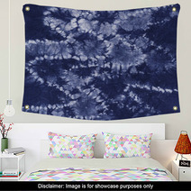 Material Dyed Batik. Shibori Wall Art 65473227