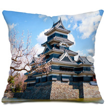 Matsumoto Castle, Japan Pillows 63878207