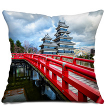 Matsumoto Castle, Japan Pillows 63878299