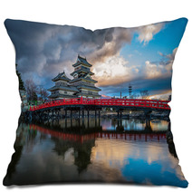 Matsumoto Castle, Japan Pillows 63878394