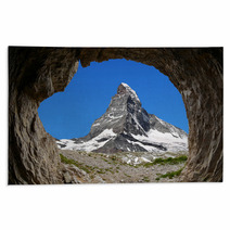 Matterhorn In The Swiss Alps Rugs 59642424