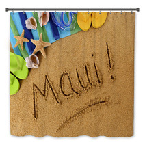 Maui! Beach Writing Bath Decor 78182443