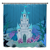 Mermaid Castle Bath Decor 58372888