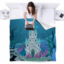 Mermaid Castle Blankets 58372888