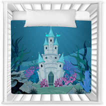 Mermaid Castle Nursery Decor 58372888