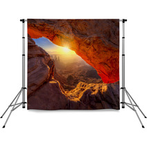 Mesa Arch At Sunrise Backdrops 50792367
