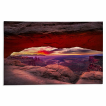 Mesa Arch Just Prior To Sunrise Rugs 63132687