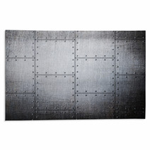 Metal Plates Background Rugs 60859607