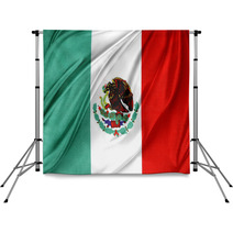 Mexican Flag Backdrops 65331281