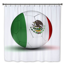 Mexican Football Bath Decor 59898799