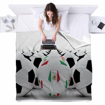 Mexican Football  Blankets 65193549