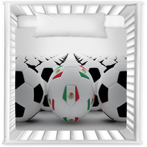 Mexican Football  Nursery Decor 65193549