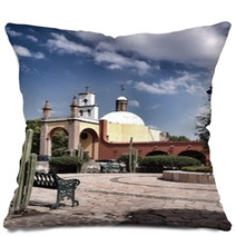 Mexican Hacienda And Church Pillows 68860652
