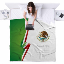 Mexican Left Side Brochure Cover Vector Blankets 54180346