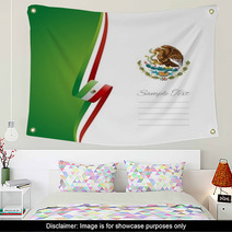 Mexican Left Side Brochure Cover Vector Wall Art 54180346