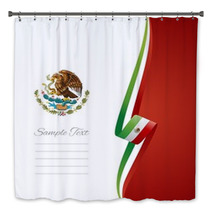 Mexican Right Side Brochure Cover Vector Bath Decor 54180344