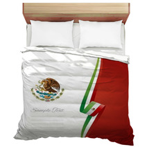 Mexican Right Side Brochure Cover Vector Bedding 54180344