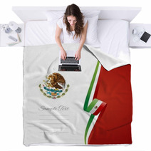 Mexican Right Side Brochure Cover Vector Blankets 54180344