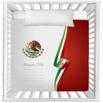 Mexican Right Side Brochure Cover Vector Nursery Decor 54180344