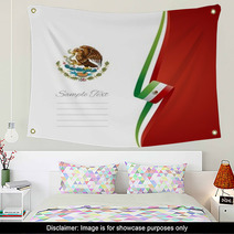 Mexican Right Side Brochure Cover Vector Wall Art 54180344