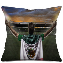 Mexican Soccer Player Pillows 61335634