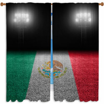 Mexican Sports Window Curtains 66694146