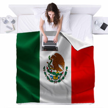 Mexico's Flag Blankets 68744626