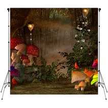 Midsummer Night's Dream Series - Magic Place Into The Forest Backdrops 65908741