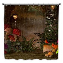 Midsummer Night's Dream Series - Magic Place Into The Forest Bath Decor 65908741