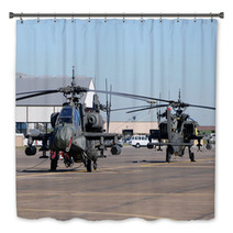 Military Attack Helicopters Bath Decor 62486952