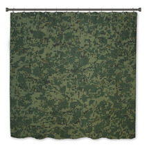 Military Camouflage Textile Bath Decor 72111834