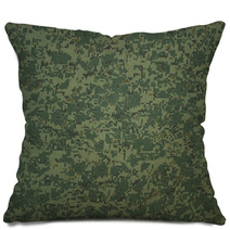 Military Camouflage Textile Pillows 72111834