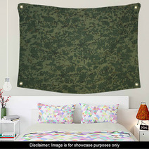 Military Camouflage Textile Wall Art 72111834