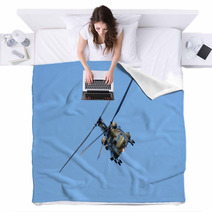 Military Helicopter Blankets 78826197