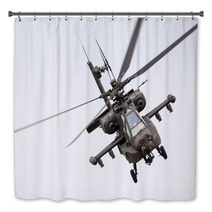 Military Helicopter In The Sky Bath Decor 113318844