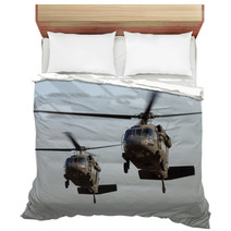 Military Helicopters Landing Bedding 120809001