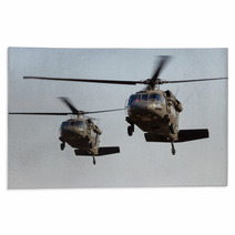 Military Helicopters Landing Rugs 120809001