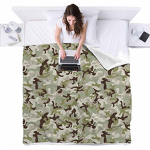 Military Pattern Blankets 54270652