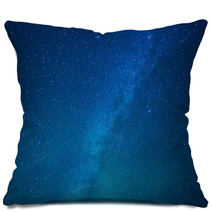 Milky Way Stars At Night Pillows 59054423