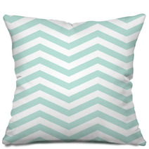 Mint Chevron Seamless Pattern Eps File Has Global Colors For Easy Color Changes Pillows 186464640