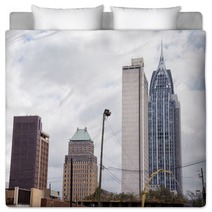Mobile Skyline Alabama Usa Bedding 120635317
