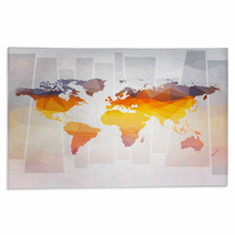 Modern Concept Of World Map Vector Rugs 63938490