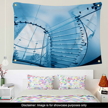 Modern Glass Staircase Wall Art 38910701