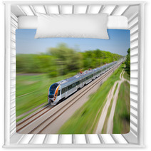 Modern Hi-speed Passenger Train In Ukraine Nursery Decor 53561515