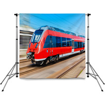 Modern High Speed Train Backdrops 65782397