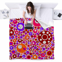 Modern Seamless Polka Dots Blankets 51453095