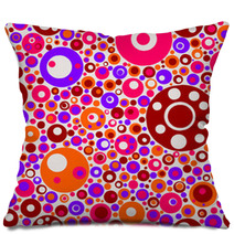 Modern Seamless Polka Dots Pillows 51453095