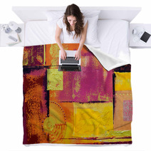 Moderne Malerei Blankets 6438702