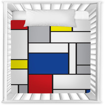 Mondrian Inspired Art  Nursery Decor 4822846