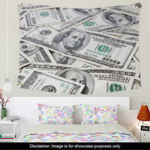 Money Background Wall Art 61621074